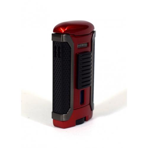 Colibri Apex - Single Jet Flame Lighter - Metallic Red